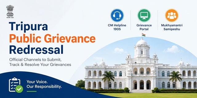  Tripura CM Helpline