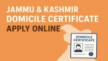 Jammu and Kashmir Domicile Certificate Apply Jammu and Kashmir Domicile Certificate Apply