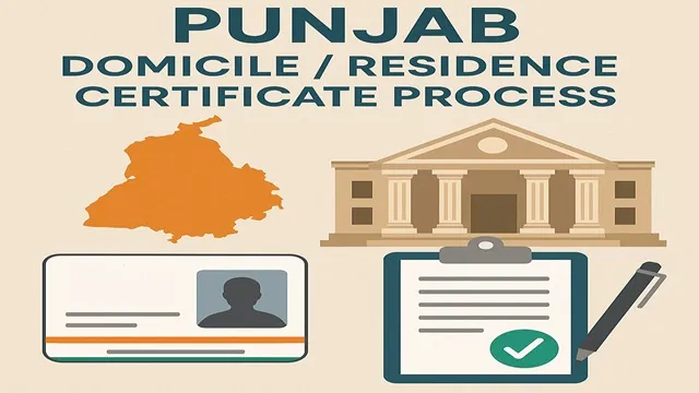  Punjab Residence Certificate Apply Process