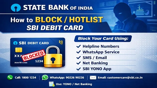  How to Block SBI Debit Card